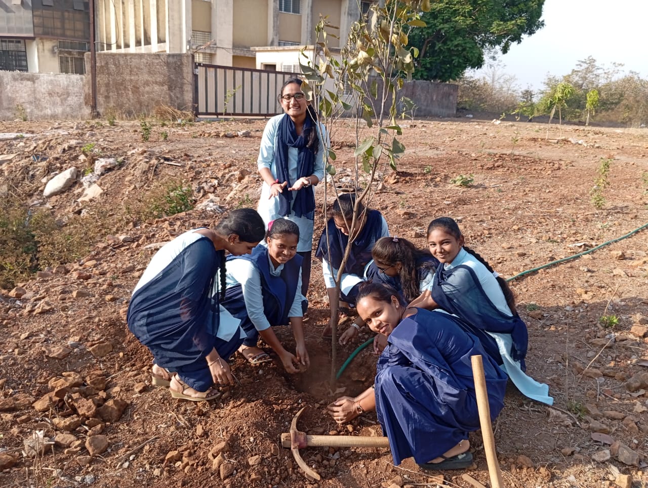 Girls Hostel Tree Plantation Activity