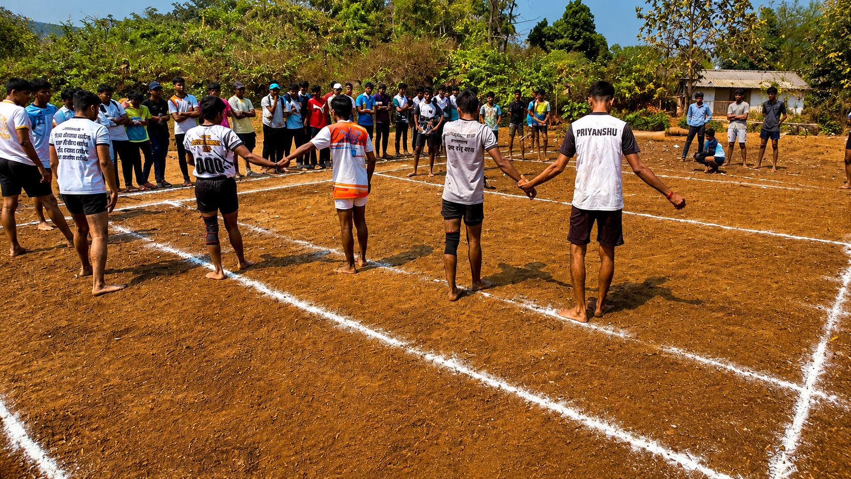 Kabaddi activity at Government Polytechnic Vikramgad