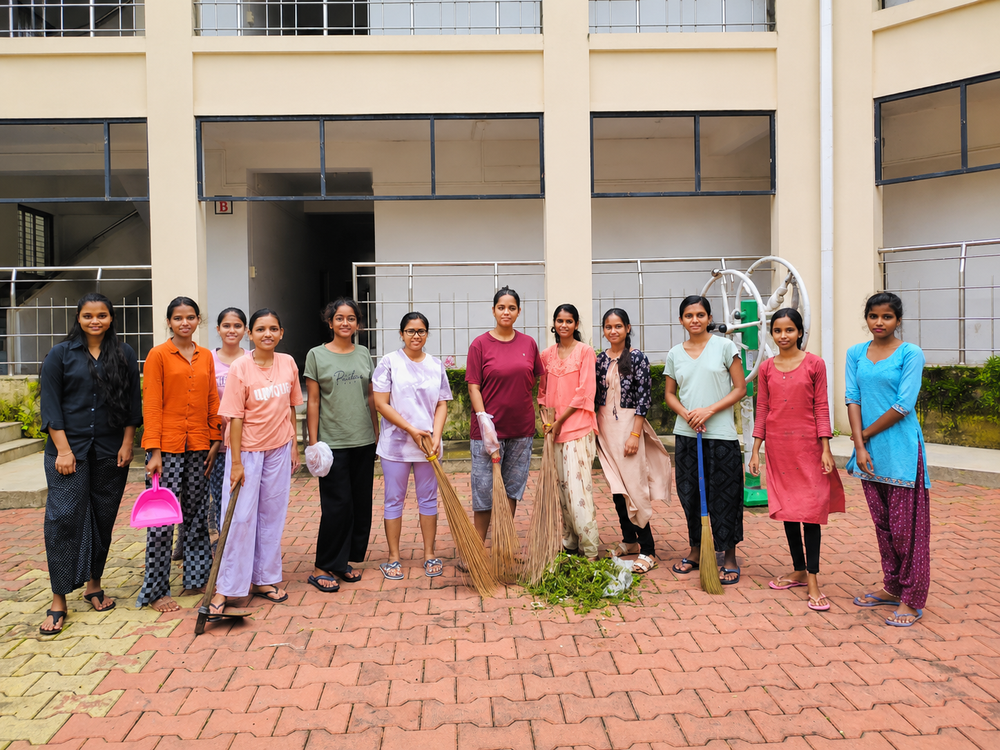 Girls Hostel Cleanliness Drive