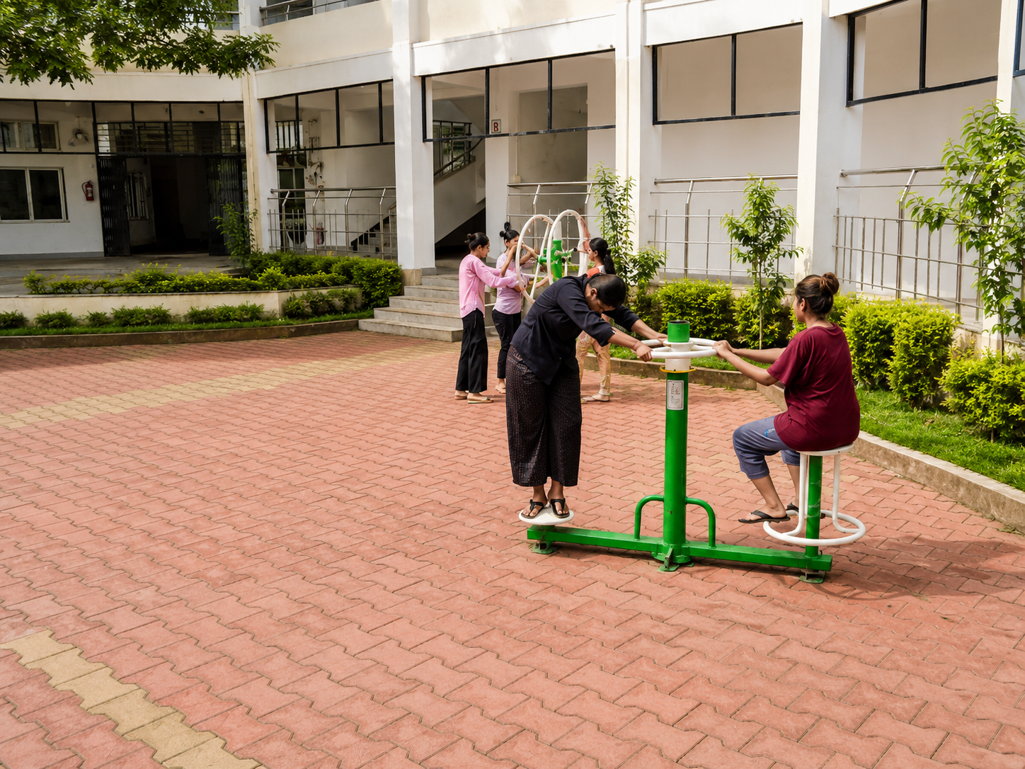 Recreation area at Girls Hostel