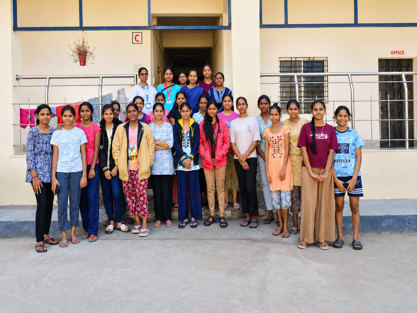 Student welfare and mentoring session at Girls Hostel
