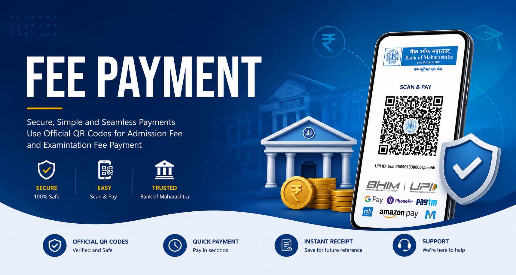 Fee Payment - Government Polytechnic Vikramgad